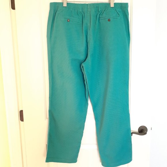 NEW The Territory Ahead Original Zephyr Drawstring Pants Blue Green Size XXL - Picture 2 of 14